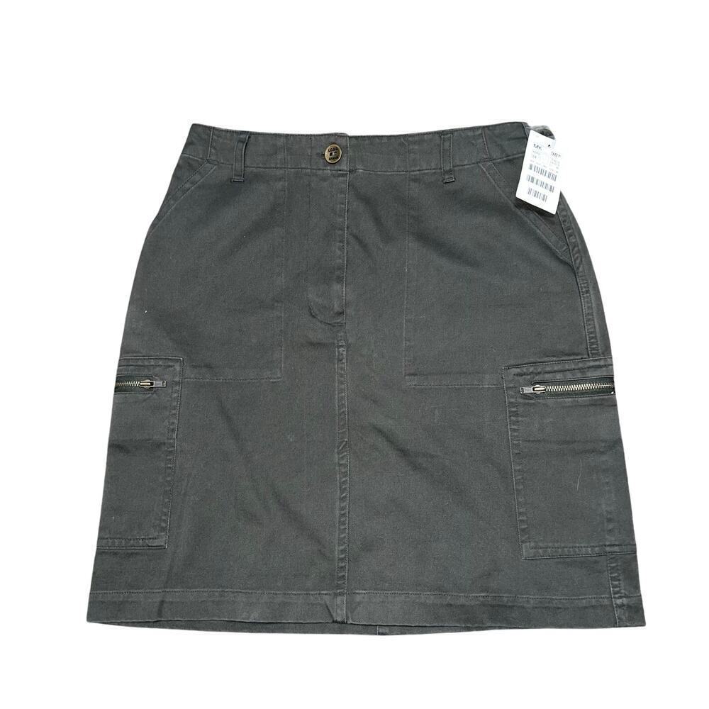 NWT LABEL OF GRADED GOODS Olive Green Mini Skirt Size 34